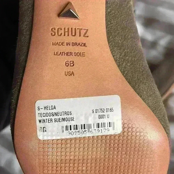 SCHUTZ New In Box & Duster Bag included Sz 6 OTK Suede boots - Picture 9 of 12